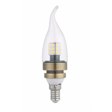 2w E14 com base regulável de luz de filamento LED de substituição lâmpada incandescente e led